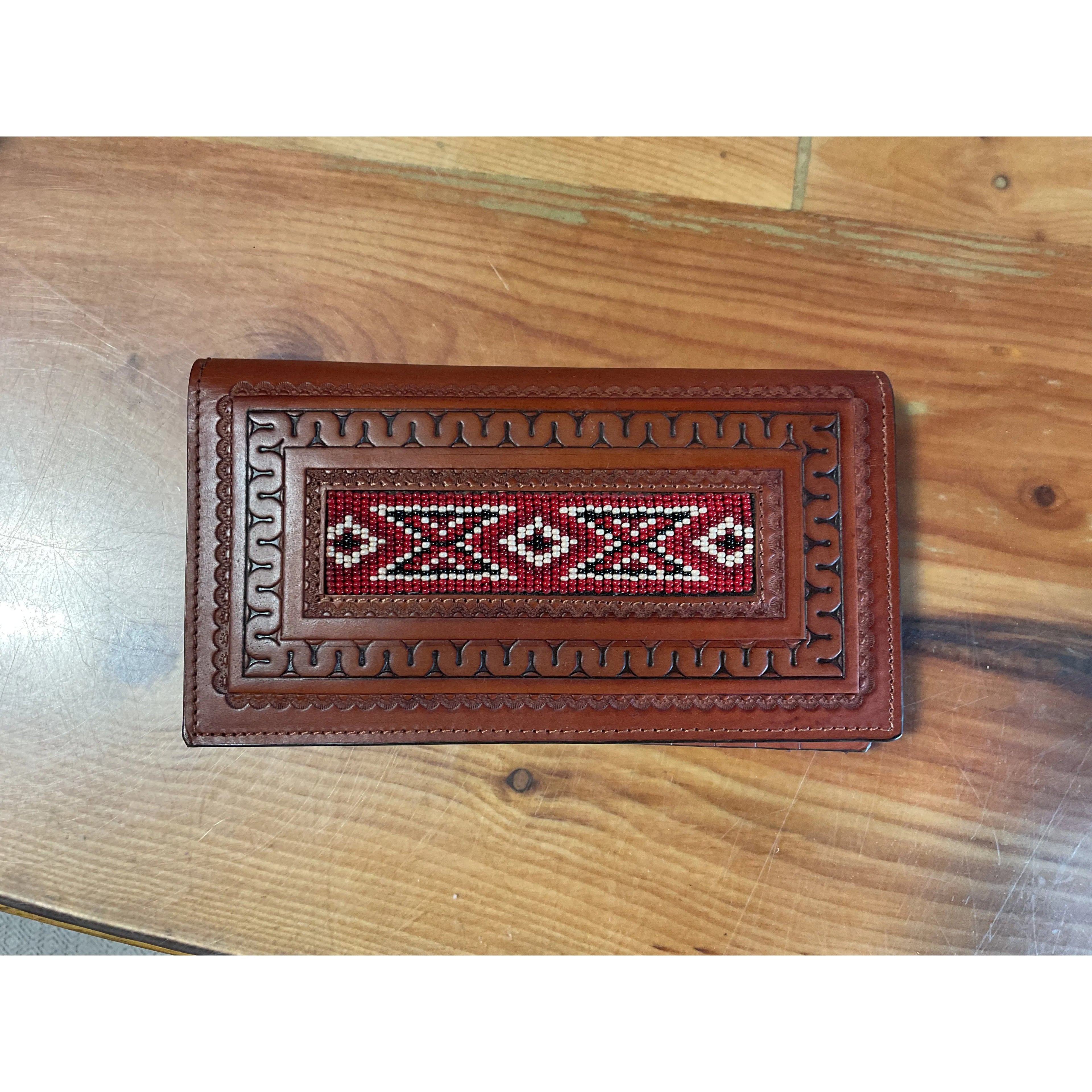 RANGER BELT CO WALLET W/BEADS HFW-080R
