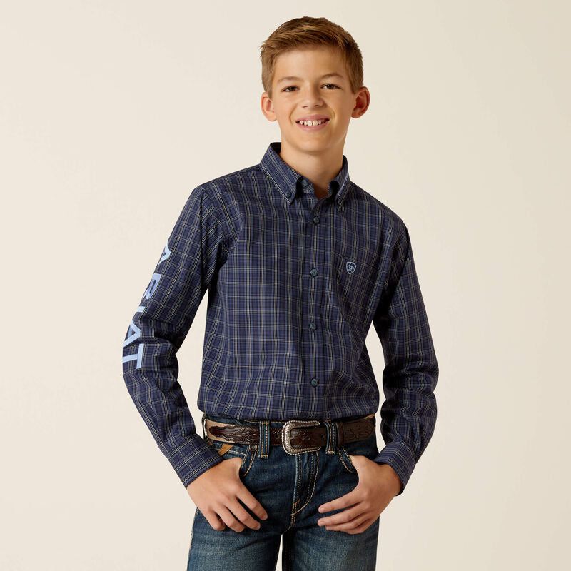 Ariat Boy's Western Shirt - Pro Series Team Kolt, Classic Fit