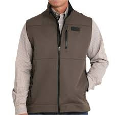 Cinch Men’s Vest - RICH BROWN SOFTSHELL MWV1515020