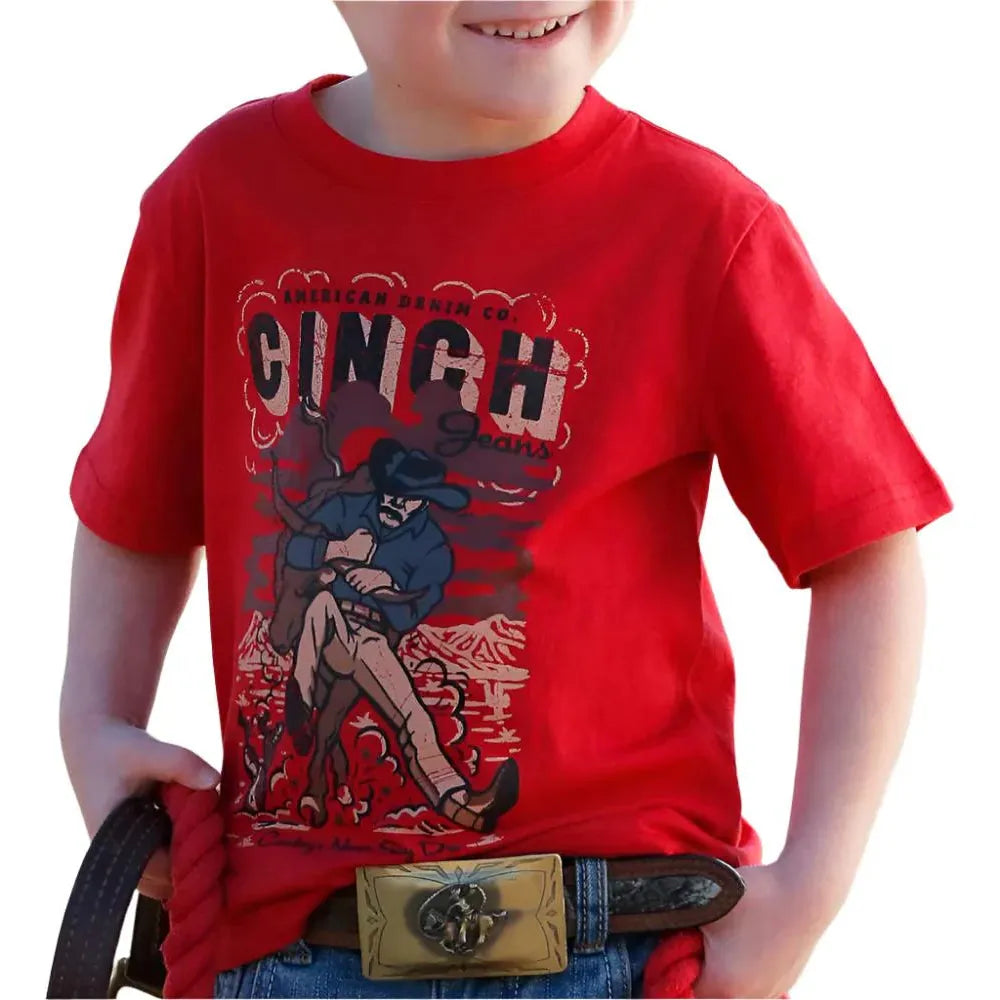 CINCH BABY STEER WRESTLER TEE #MTK7672059