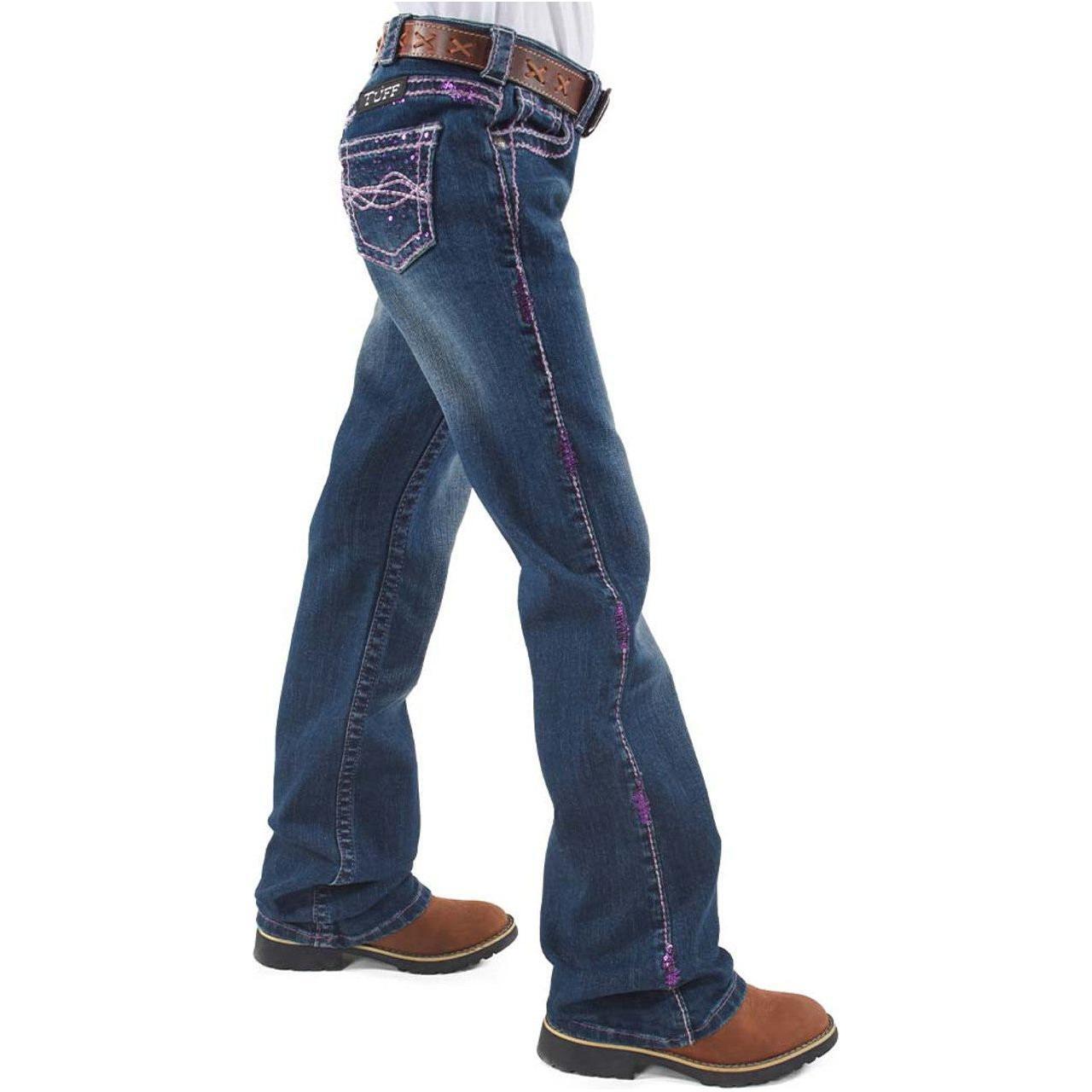 * Cowgirl Tuff Girl's Pink Sparkles