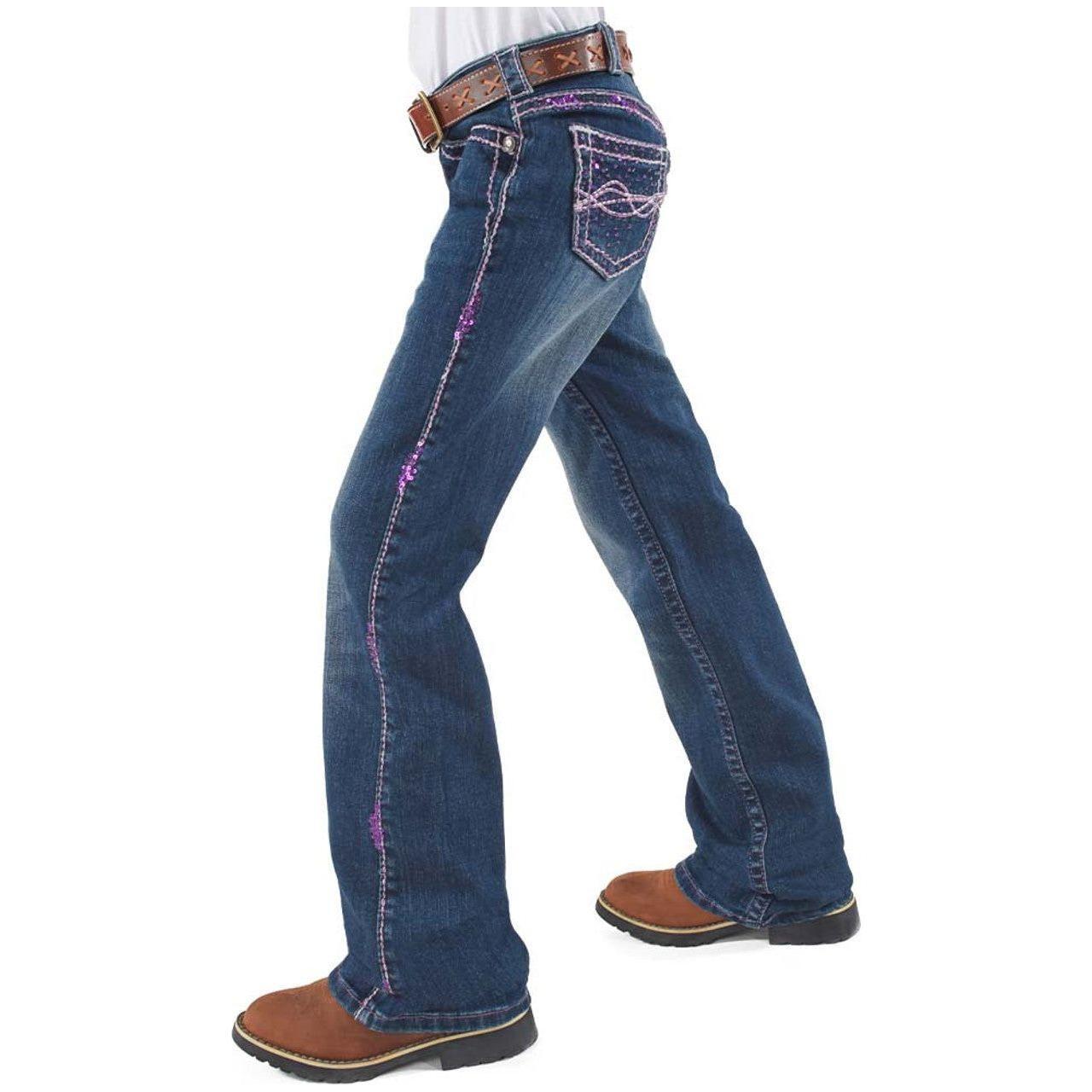 * Cowgirl Tuff Girl's Pink Sparkles