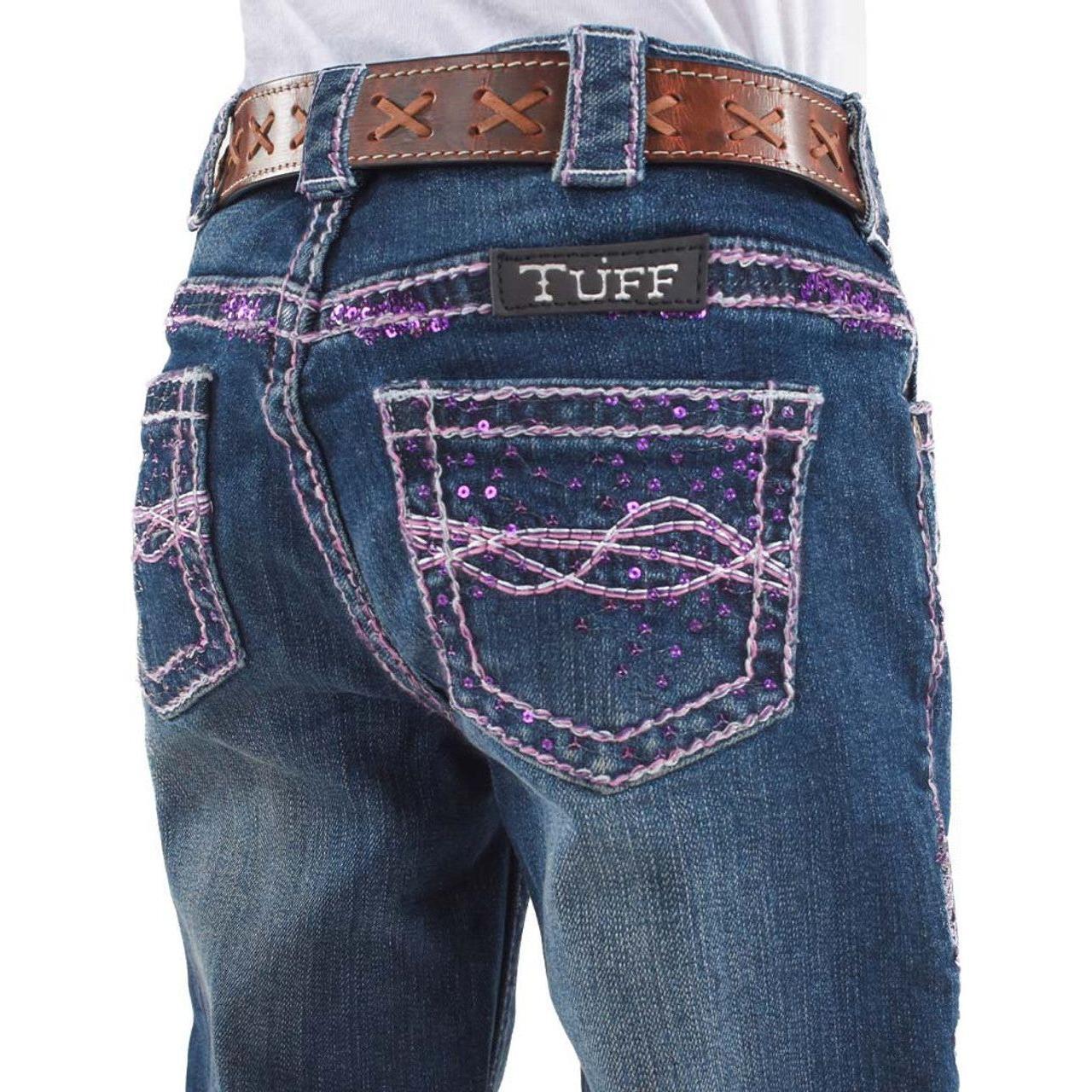 * Cowgirl Tuff Girl's Pink Sparkles