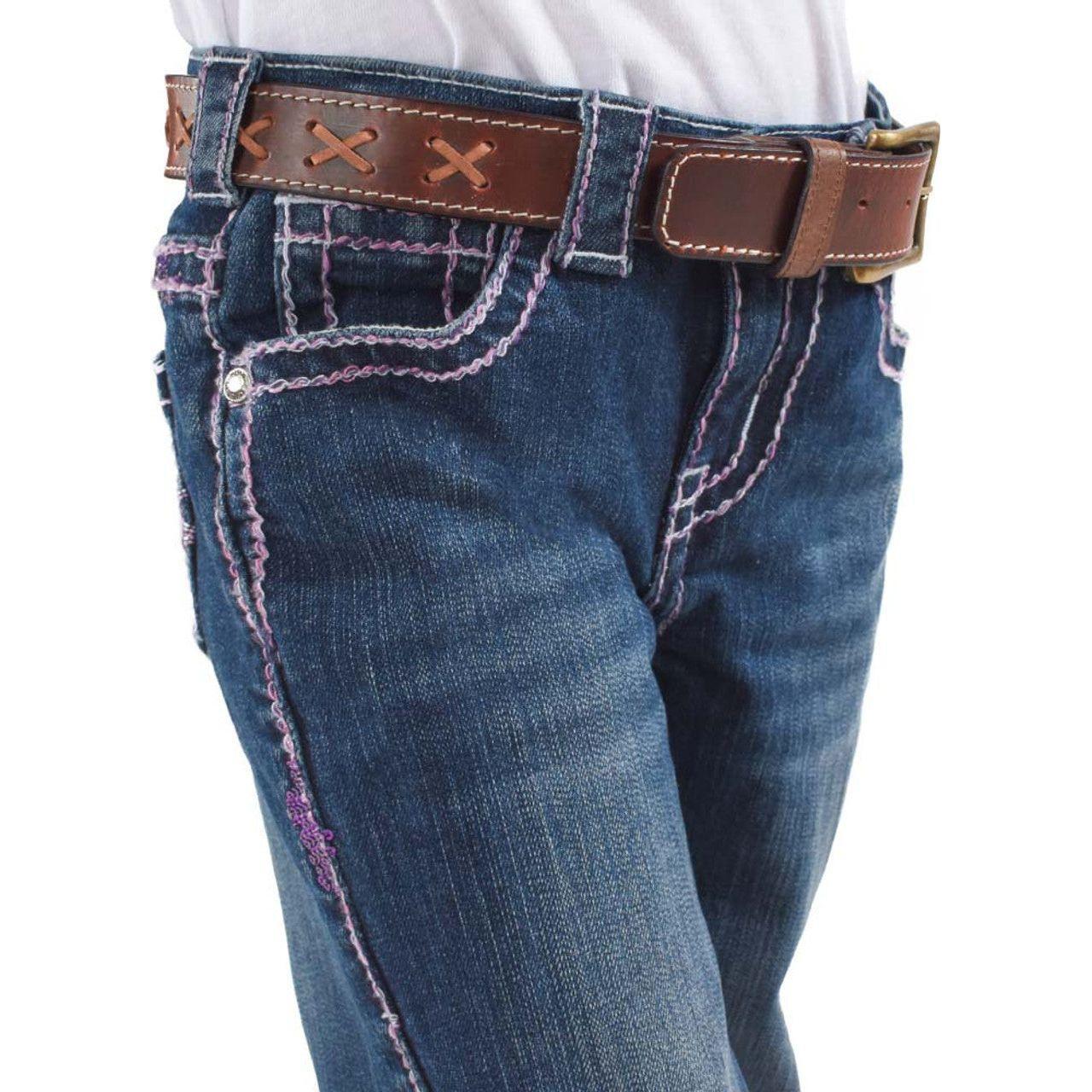 * Cowgirl Tuff Girl's Pink Sparkles