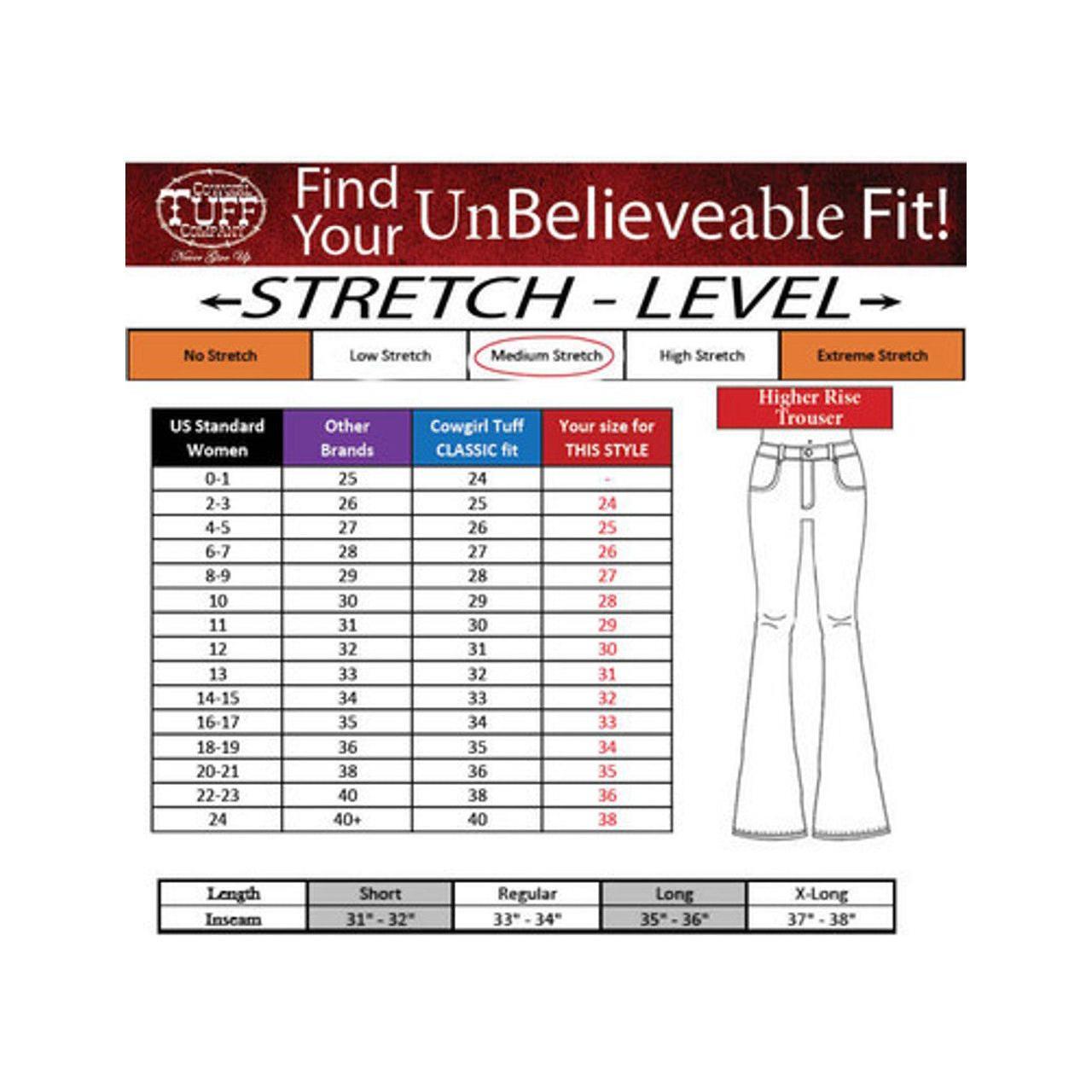 * Cowgirl Tuff Boot Stitch