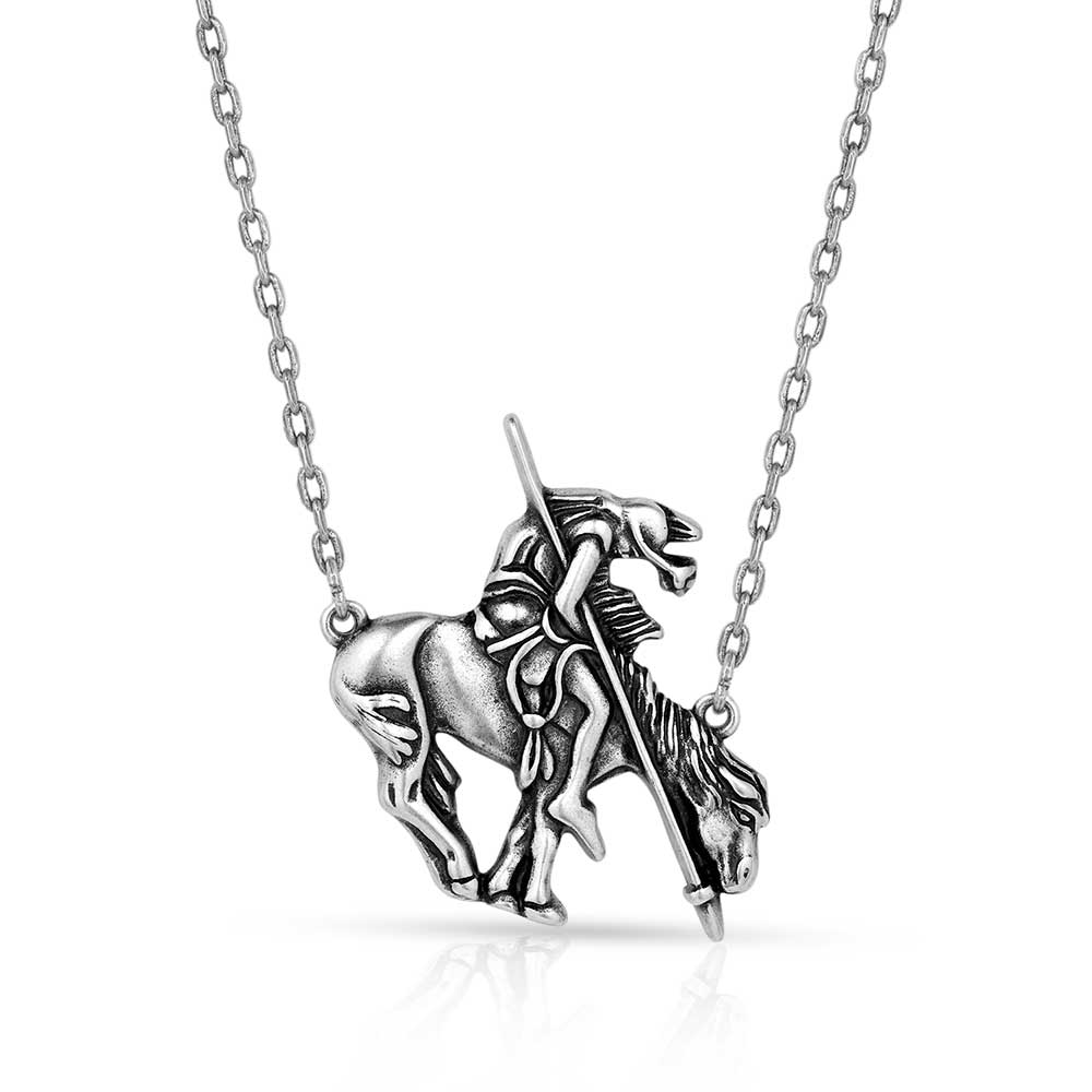 Montana Silversmiths Necklace - End of the Trail Pendant Necklace NC5789