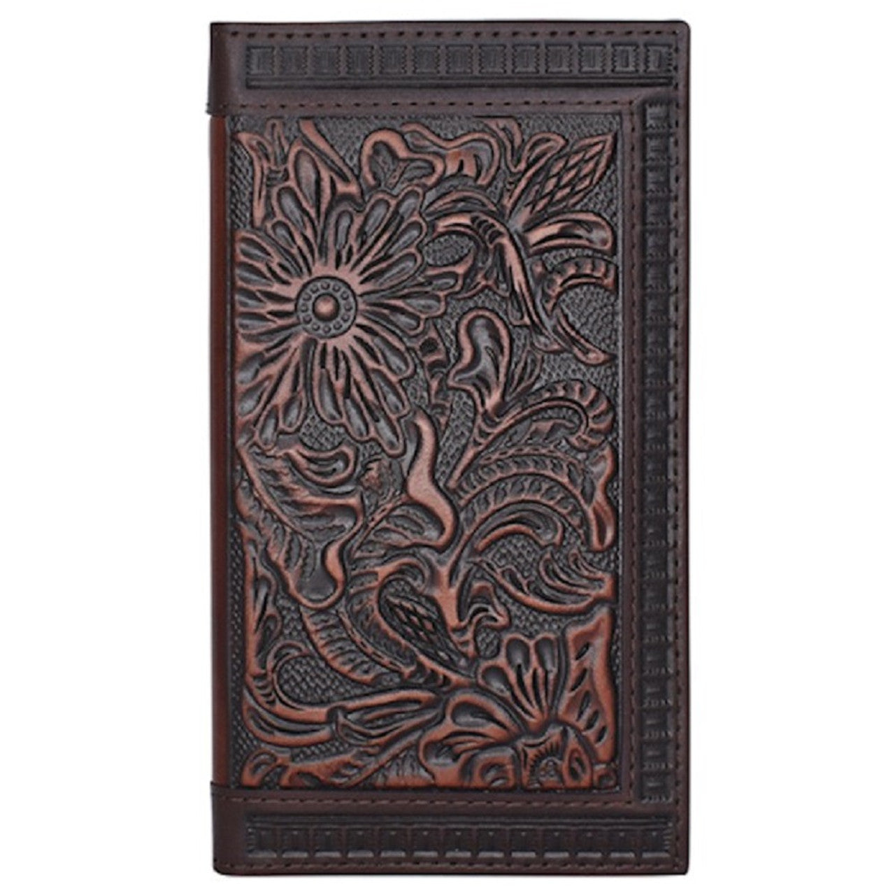 JUSTIN TOOLED EMBOSSED - ACCESSORIES WALLET - 23205566W11