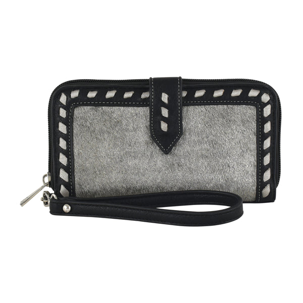 Catchfly - Women's Hair-On Wristlet Wallet