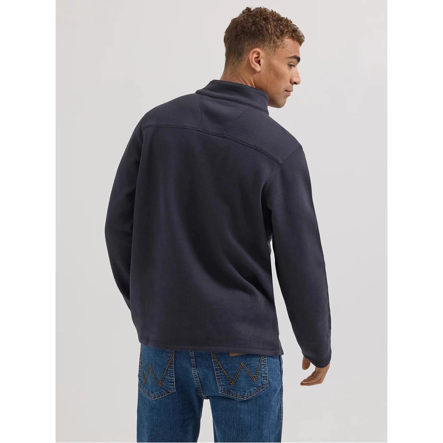 WRANGLER® FR FLAME-RESISTANT QUARTER ZIP PULLOVER Jet Black #112350881