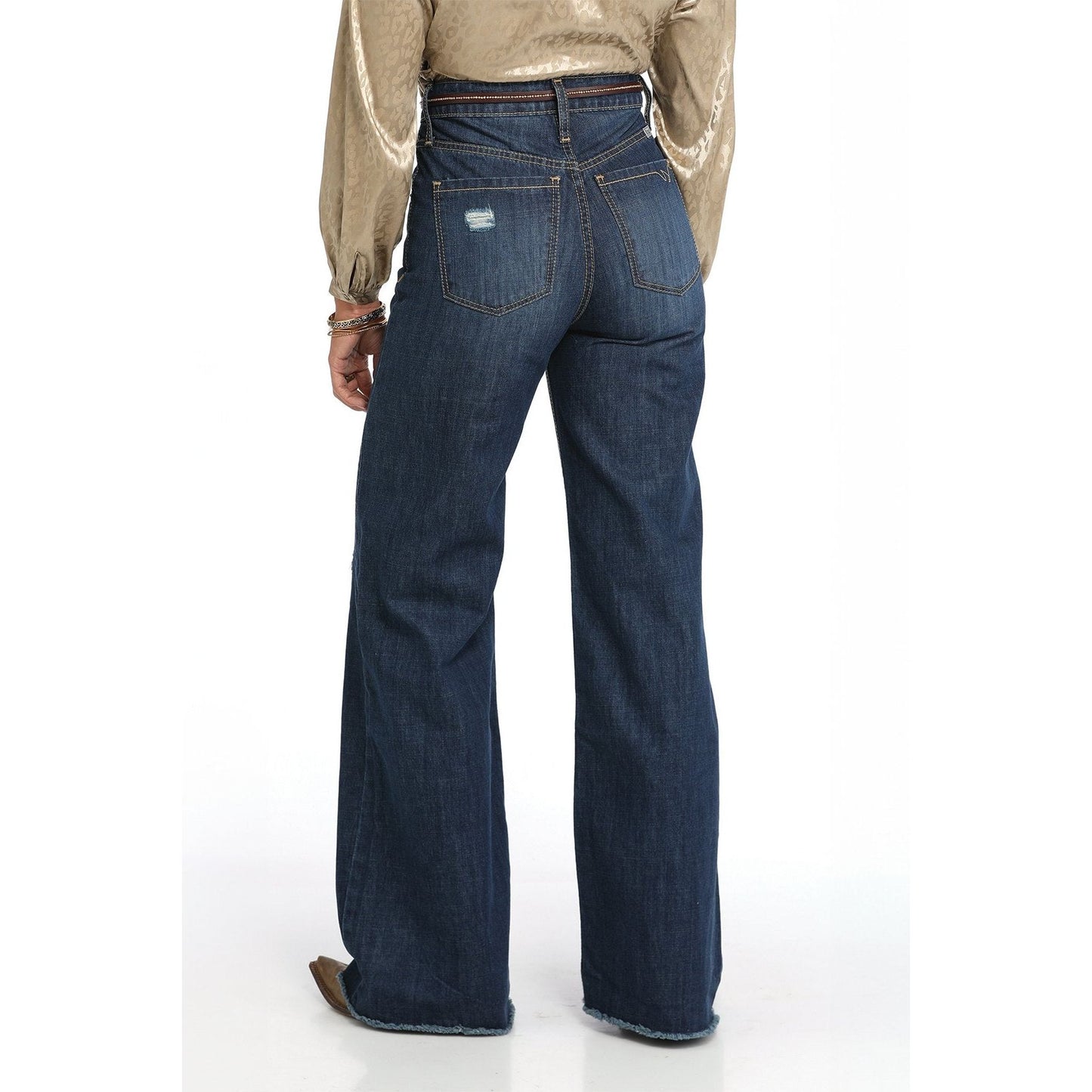 WOMEN'S Cruel Denim SKYLAR WIDE LEG - DARK STONE #CB74854001