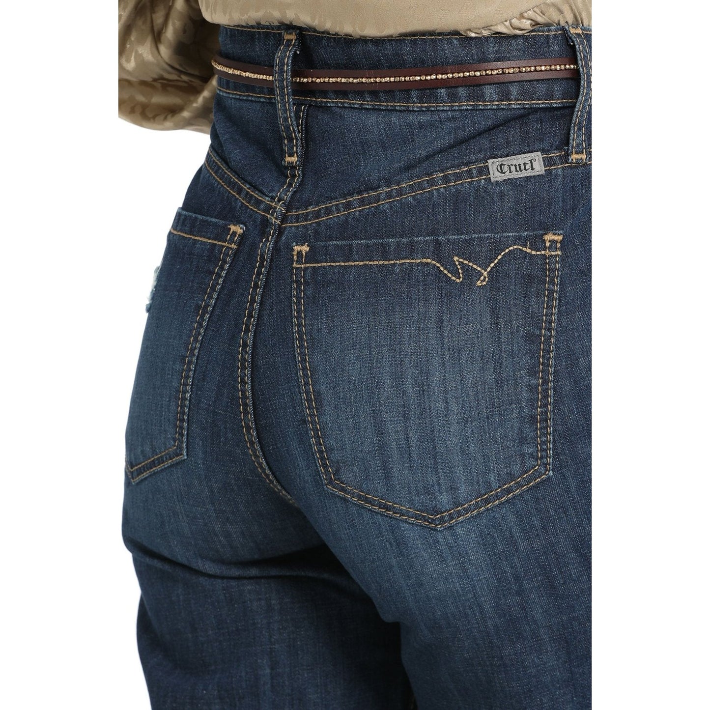 WOMEN'S Cruel Denim SKYLAR WIDE LEG - DARK STONE #CB74854001