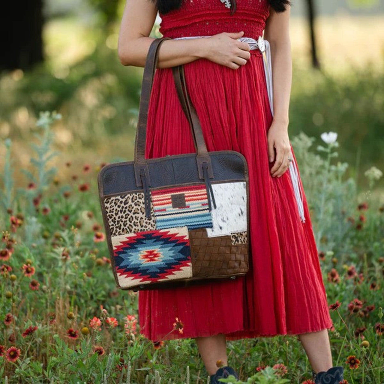 STS RANCHWEAR CHAYNEE MOUNTAIN LAPTOP SHOPPE - LADIES PURSES - #33223