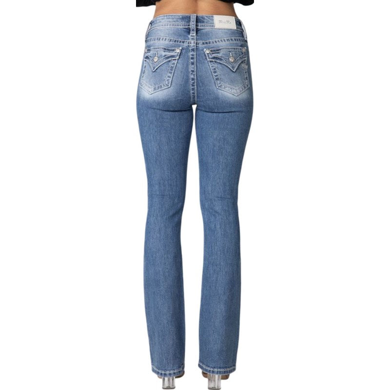 Miss Me Ladies Jeans- HIGH-RISE BOOTCUT JEANS , Lexie Jane H3636B106L