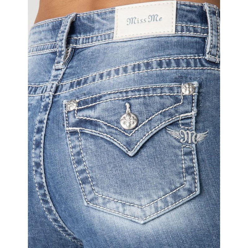 Miss Me Ladies Jeans- HIGH-RISE BOOTCUT JEANS , Lexie Jane H3636B106L