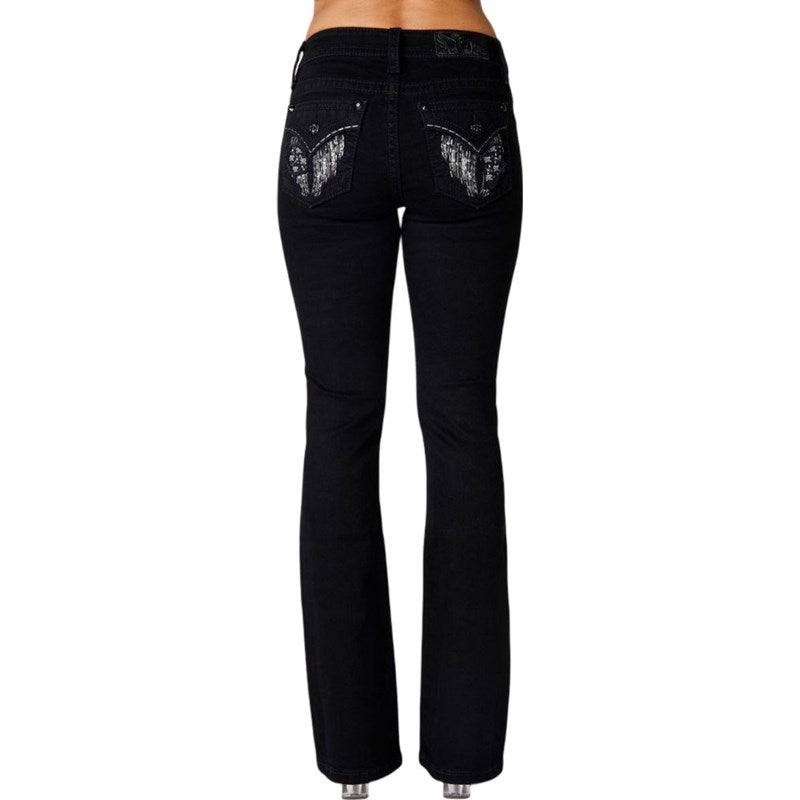 MISS ME - Ladies Jean, LOW-RISE BOOTCUT, M5082B182L