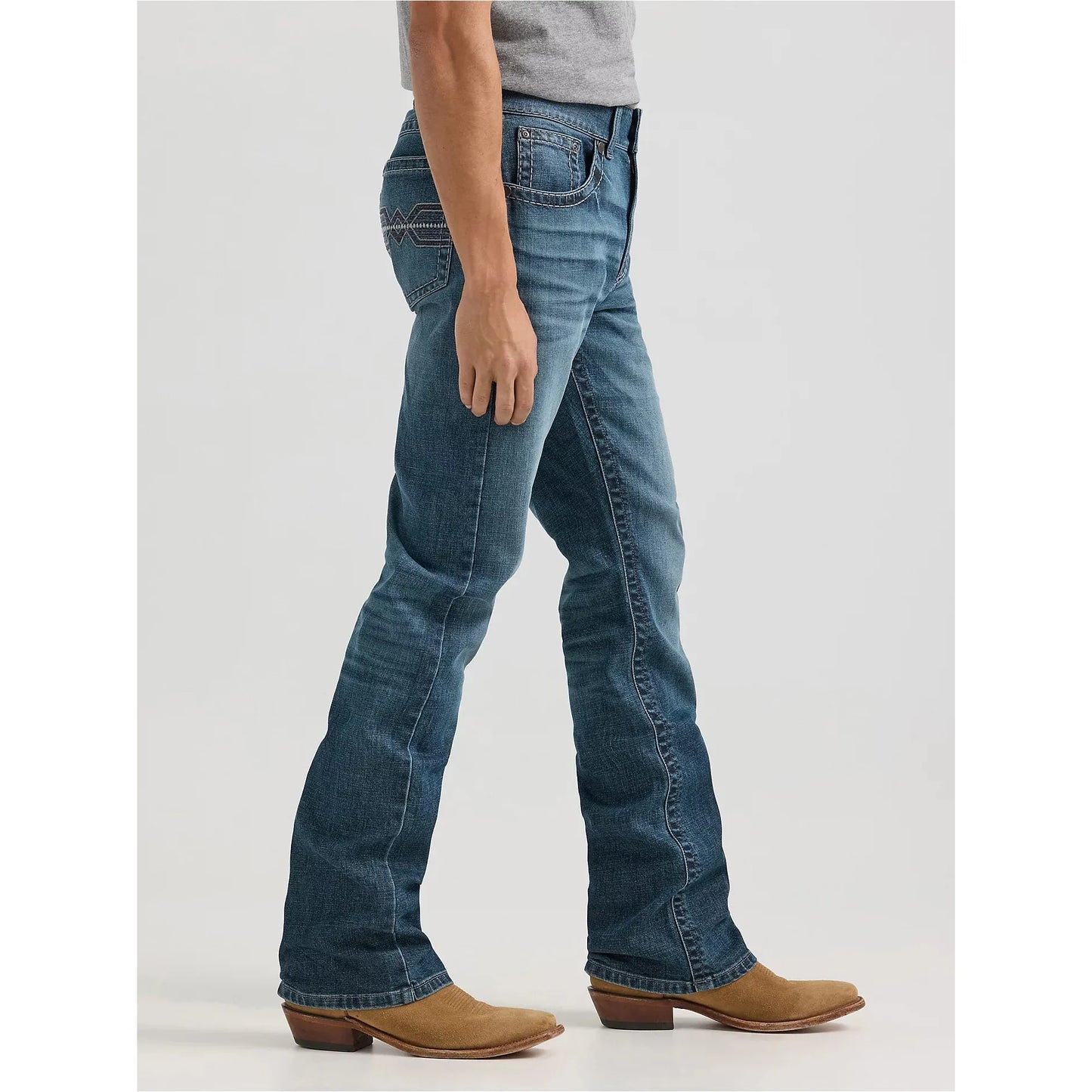 MEN'S ROCK 47® BY WRANGLER® SLIM FIT BOOTLEG JEAN #112360971