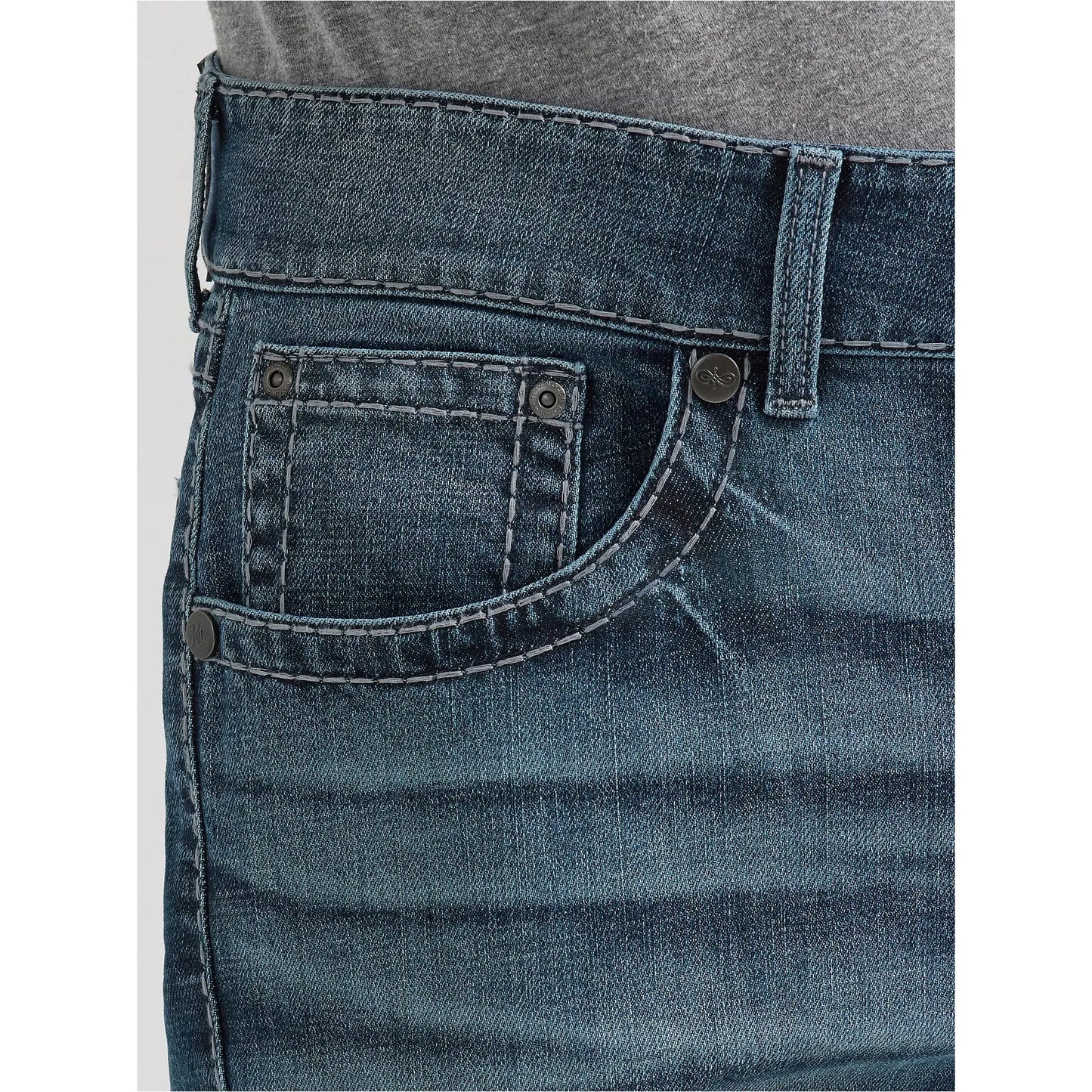 MEN'S ROCK 47® BY WRANGLER® SLIM FIT BOOTLEG JEAN #112360971