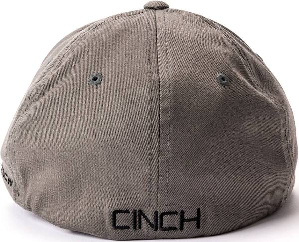 Cinch - Men’s Ball Cap - Flex Fit -Grey w/ Embroidered Logo MCC0627728