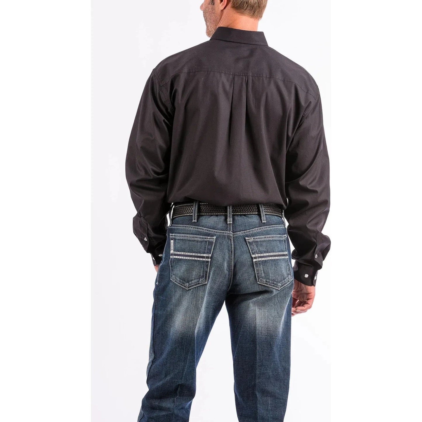 Cinch Men’s Black Long Sleeve Button Up MT10320083