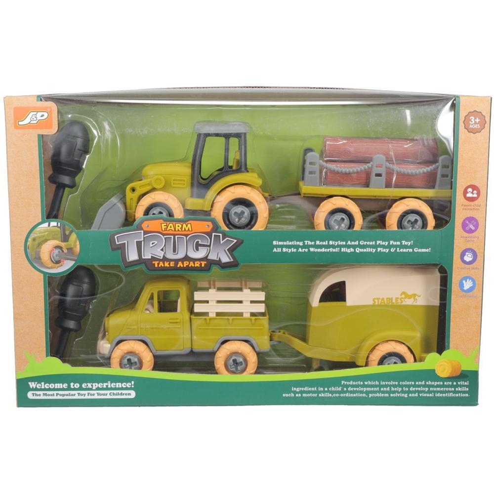 Truck & Tractor Farm Toy Set 87-96008-0-0