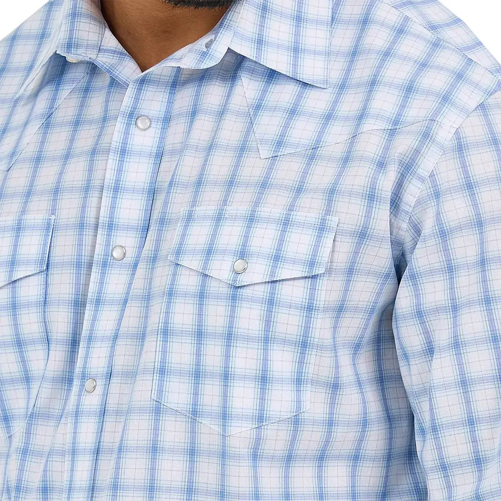 Wrangler Men’s Shirt - LONG SLEEVE PLAID, Classic Fit 112365849