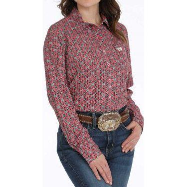 Cinch Women's Western Shirt -ArenaFlex Long Sleeve MSW9163029
