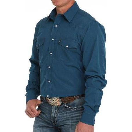 Cinch Men’s Western Shirt - MODERN FIT, STRIPE, SNAP FRONT MTW1303085