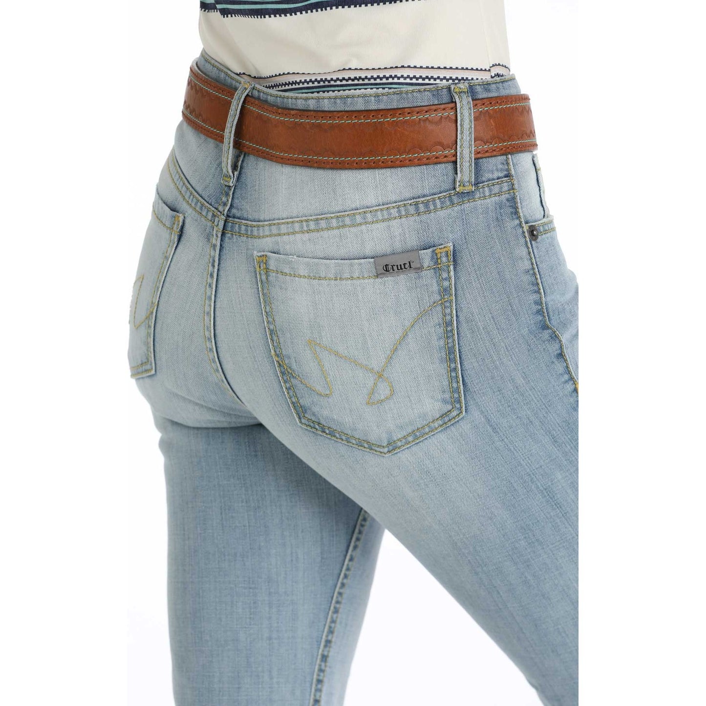 * Cruel Denim Ladies Crop Jean - Hannah - Moderate Rise, CB75254001