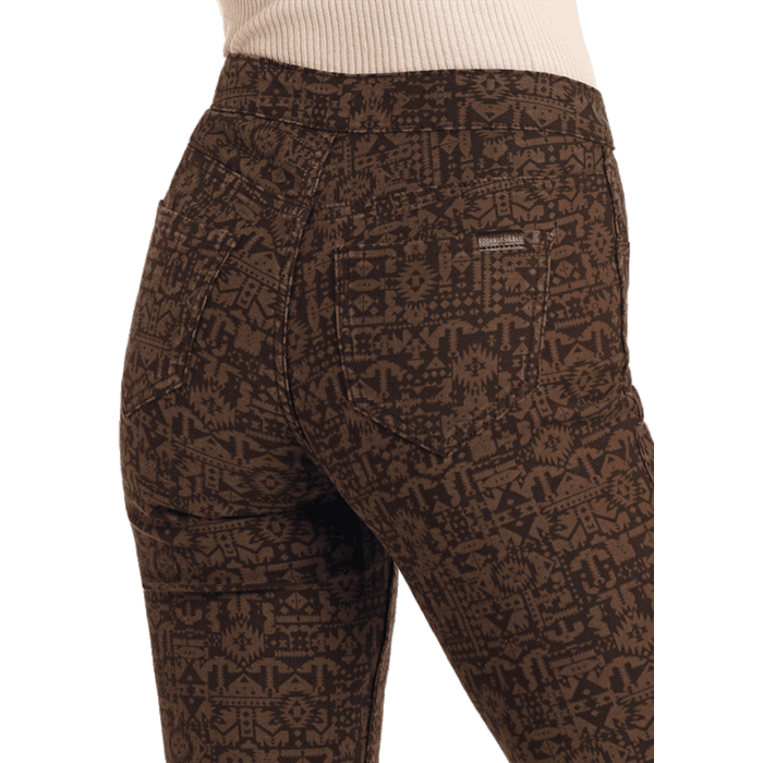 Rock & Roll Ladies Jean REVERSIBLE Southwestern PRINT, Boot BW1PD05300
