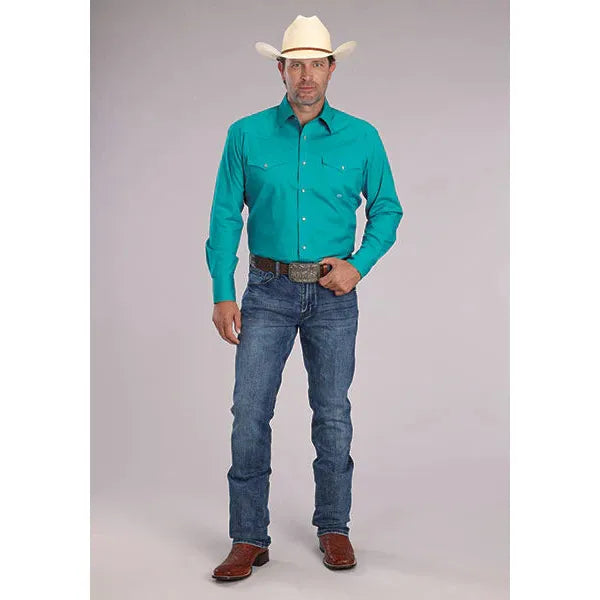 Roper Men’s Long Sleeve Western Snap Shirt 3-01-265-4101