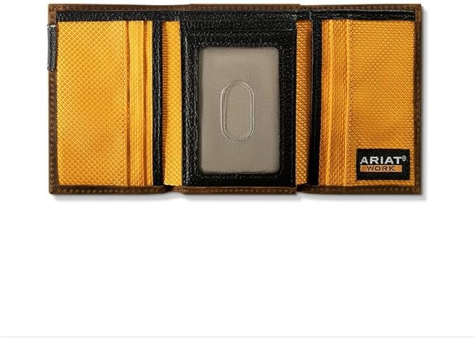 Ariat Work Wallet, Tri-Fold, Heather Grey A3402906