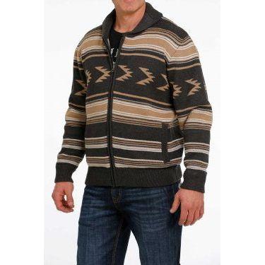 CINCH MEN'S PULLOVER Sweater w/ Full Zipper MWK1582001