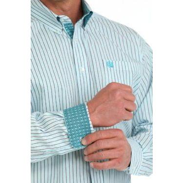 CINCH - Men LONG SLEEVE BUTTON-DOWN SHIRT, Striped MTW1105899