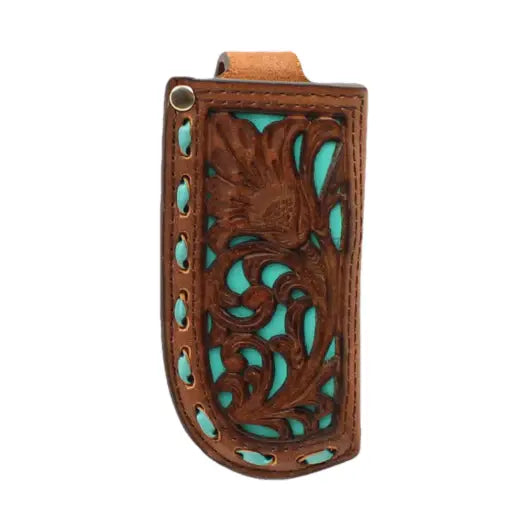 Nocona Knife Sheath - Turquoise Underlay 1804833