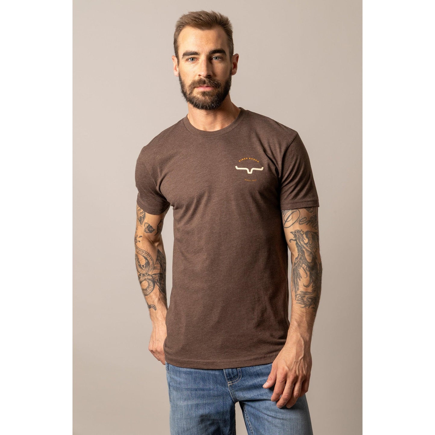 Kimes Ranch Mens Shirt - Espresso