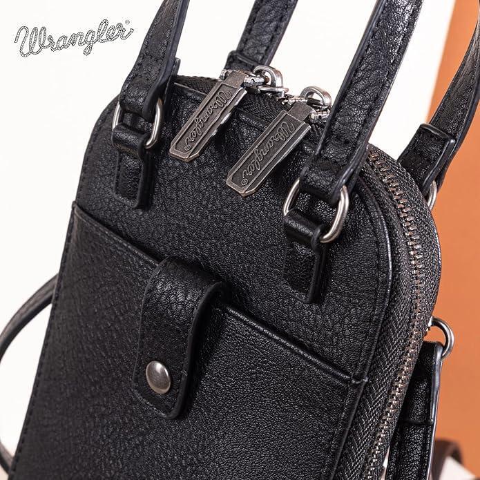 Wrangler Mini Crossbody, North-South WG183-1831 Variety Colors