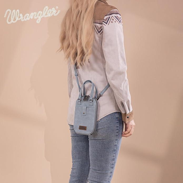 Wrangler Mini Crossbody, North-South WG183-1831 Variety Colors