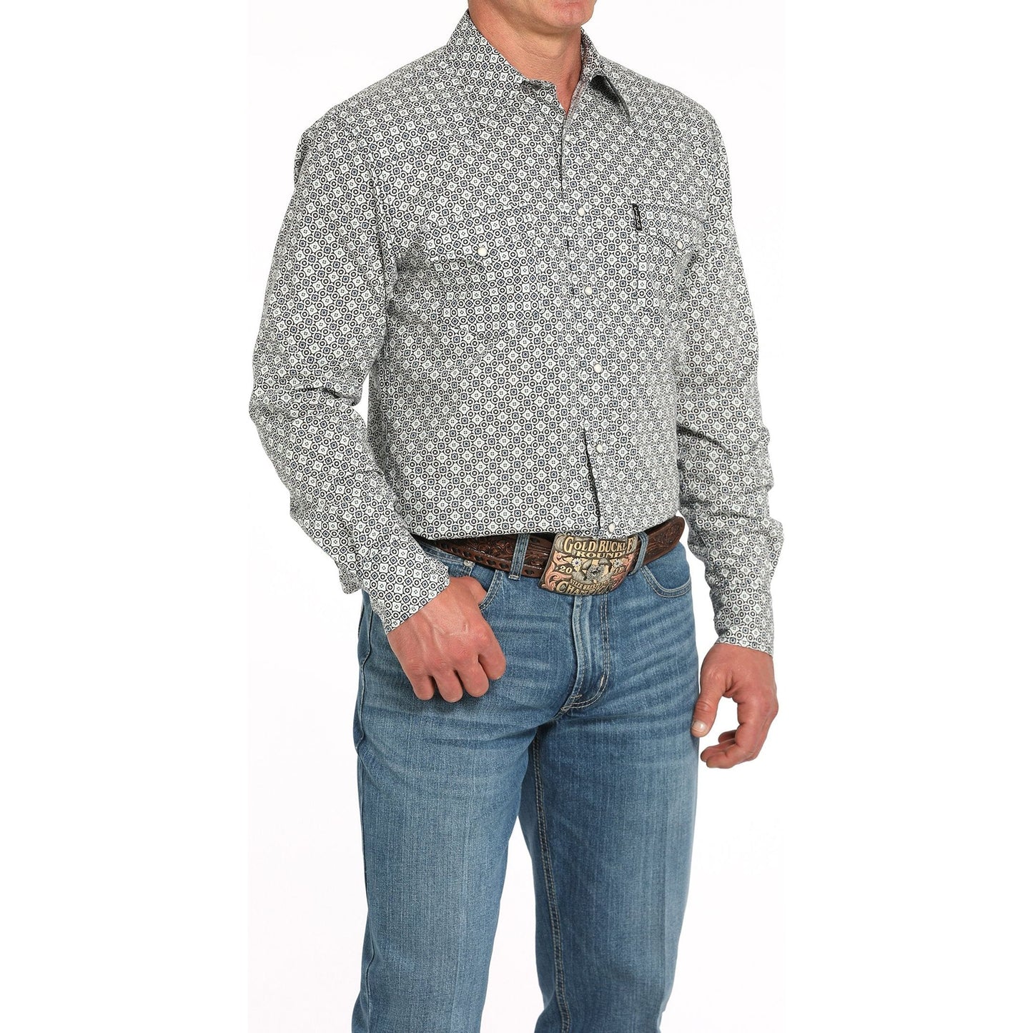 Cinch Men’s Western Shirt - MODERN FIT, SNAP FRONT MTW1303090