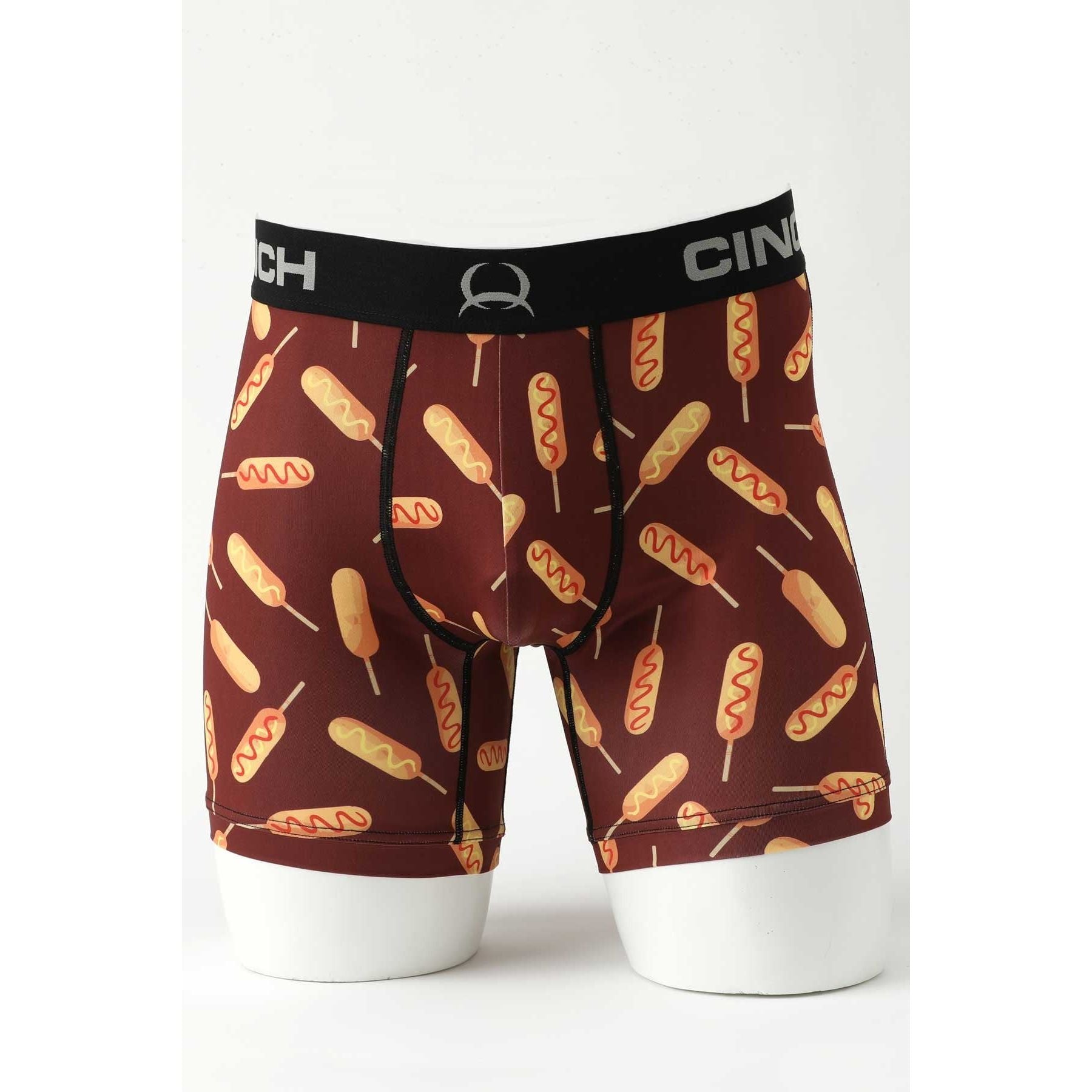 CINCH MEN'S 6" BOXER BRIEFS - Corn Dog MXY6002034