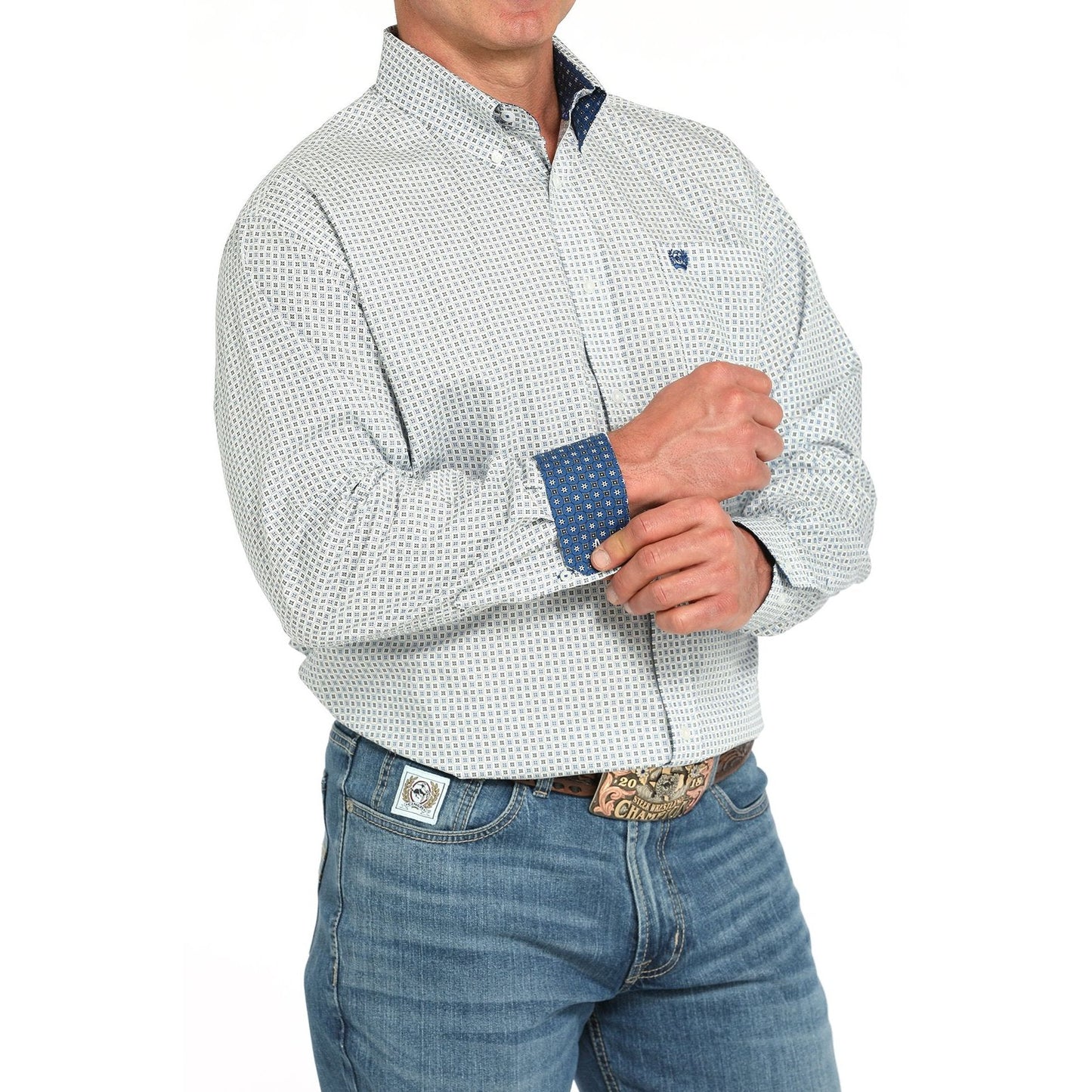 CINCH - Men LONG SLEEVE BUTTON-DOWN SHIRT, MTW1105927