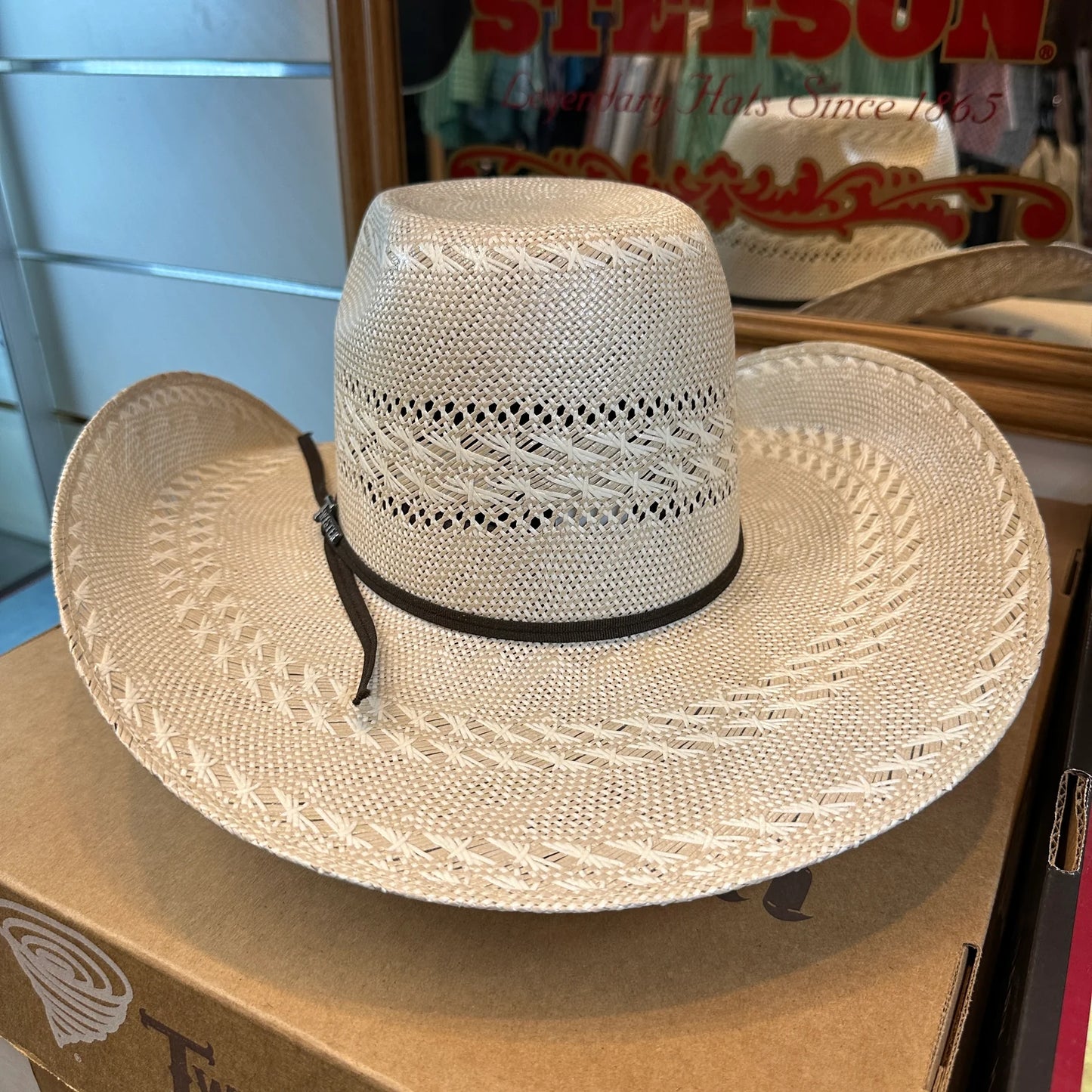 Twister Hats 20X Straw Cowboy Hat, Shantung, T73250