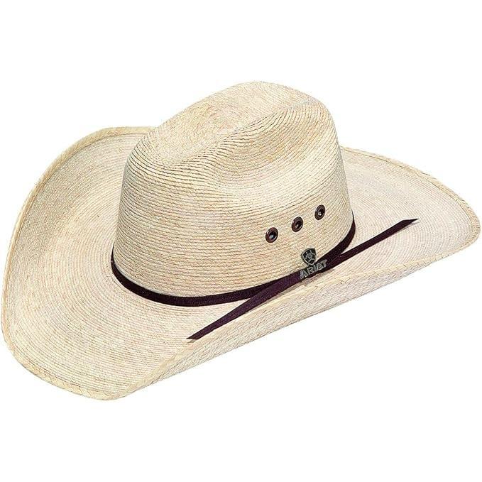 Ariat Palm Straw Hat, Tophand- A73104