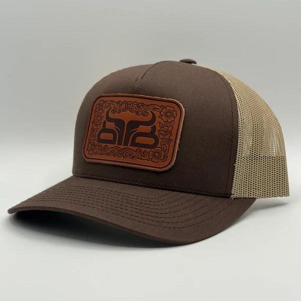 Baredown Brand Grind Leather Patch
