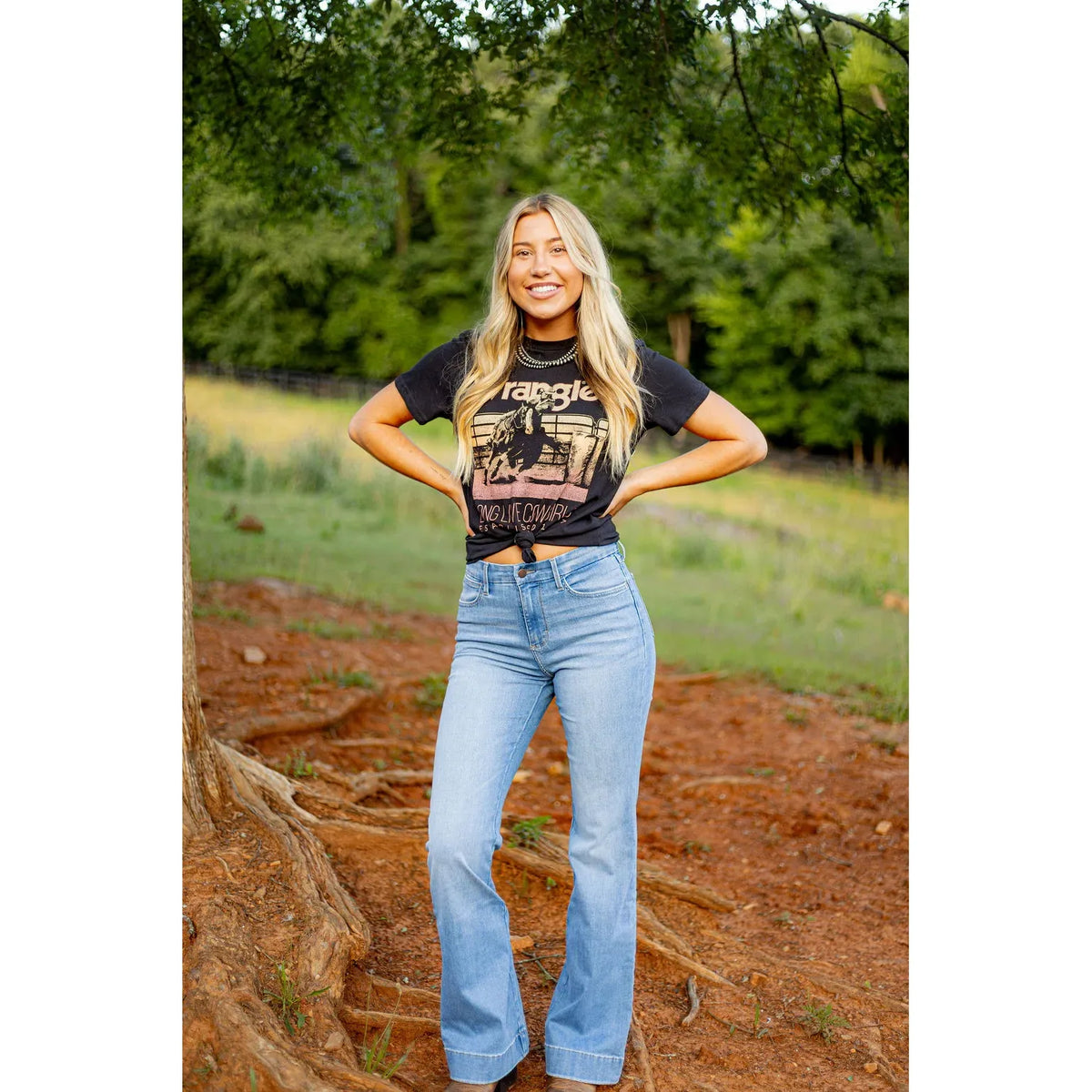 Wrangler Retro® Graphic Short Sleeve T-Shirt - Regular Fit - Black Beauty - 112379658