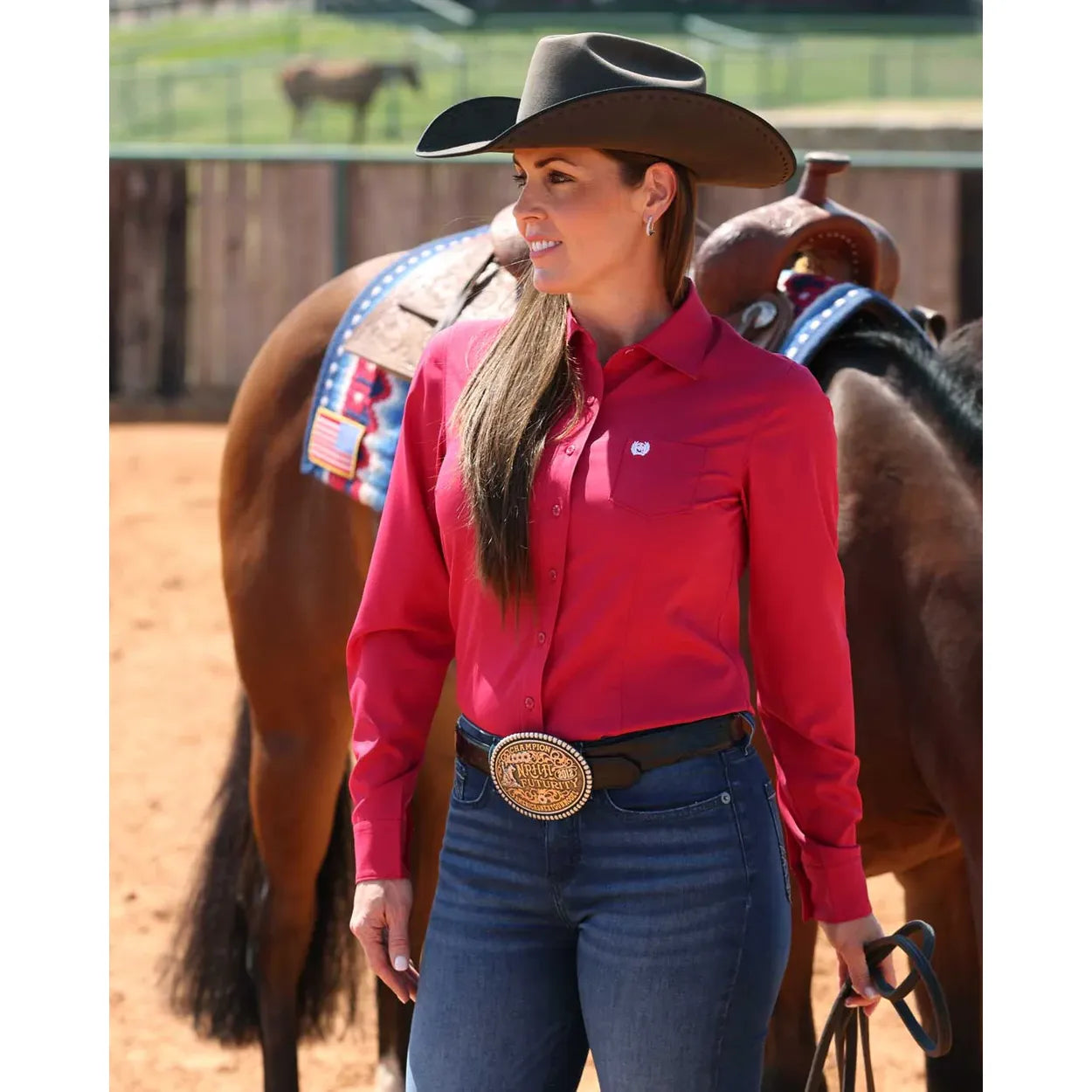 Cinch Ladies Arenaflex® Button Down Western Shirt MSW9164269