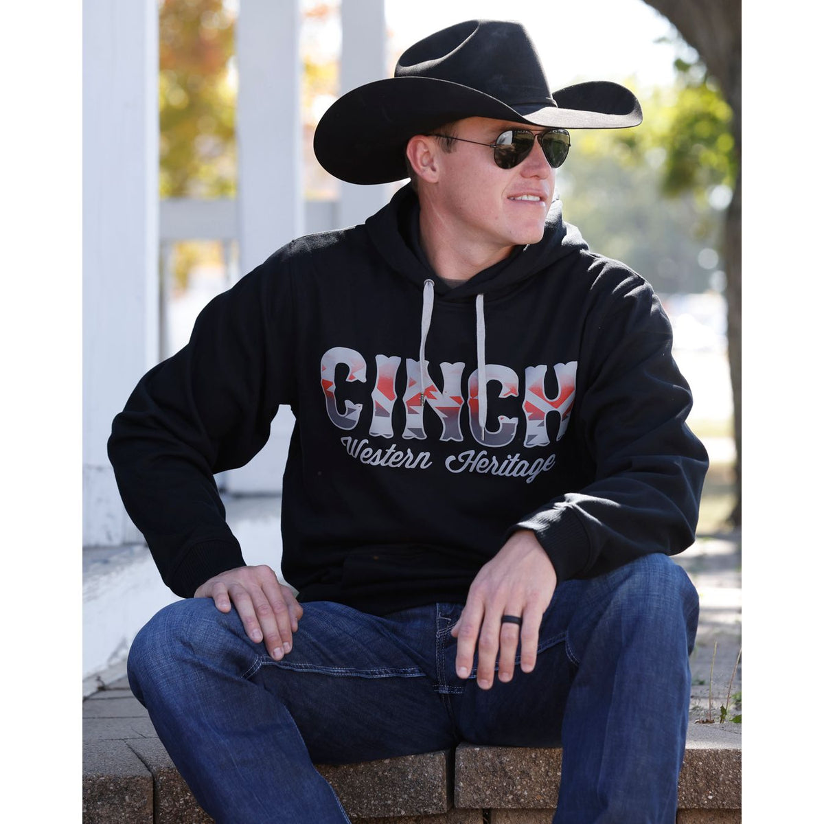 Cinch Black Hoodie MWK1206034