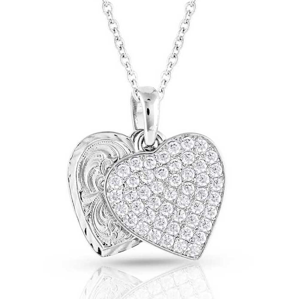 Montana NC5163 Country Charm Crystal Love Necklace
