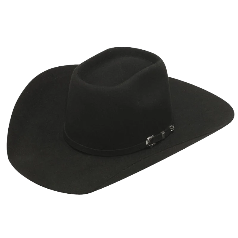 Twister 5X Black Australian Wool Cowboy Hat T7540201