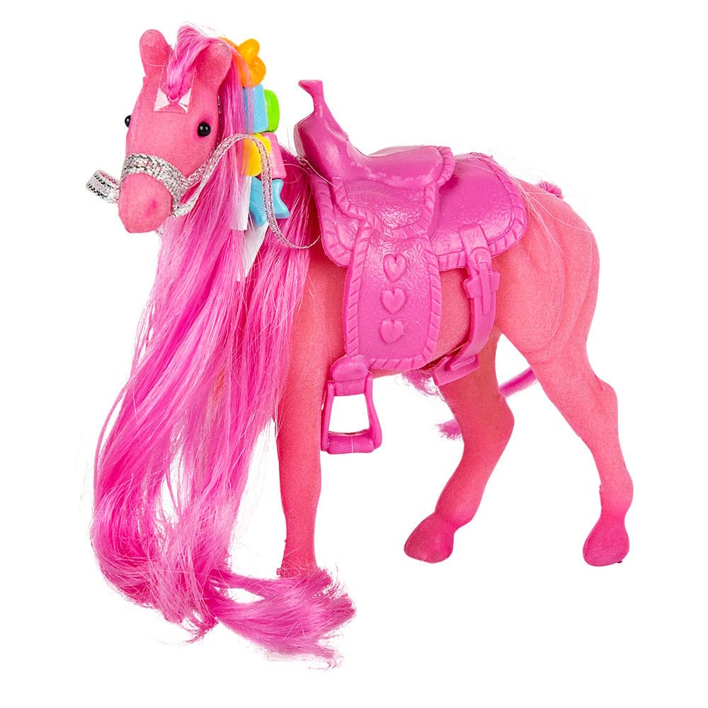 FLOCKED FASHION PONY LLB kids toys