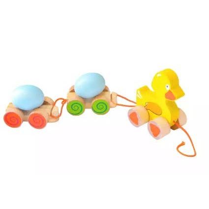 AC6661 Wooden Duck Pull Toy - Open Case